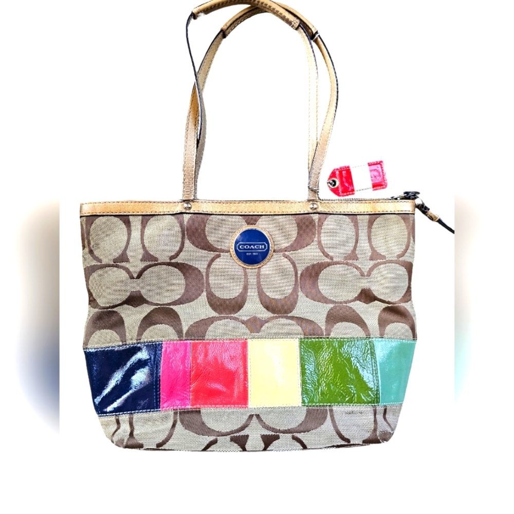 Coach color block